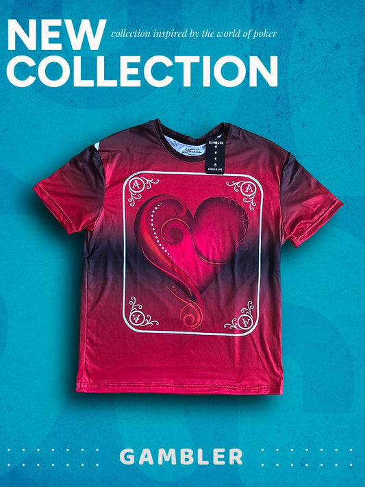 Camiseta Corazón Rojo